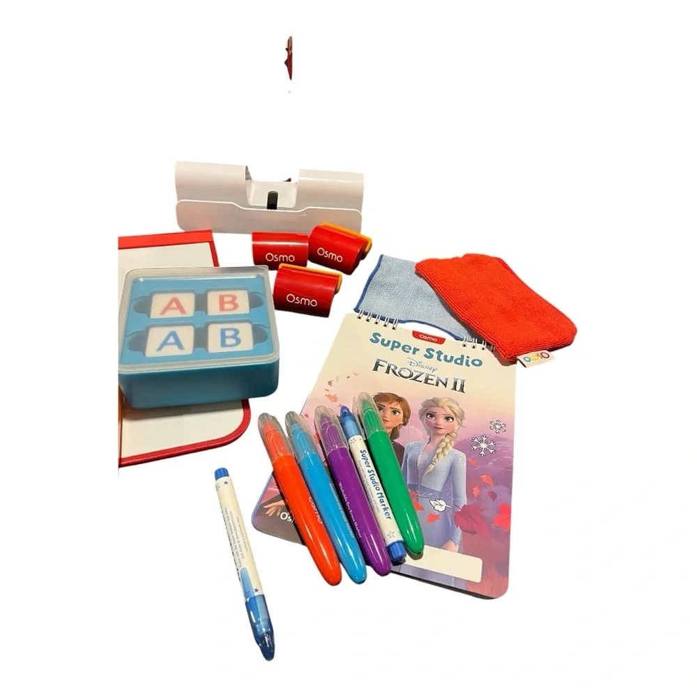Osmo Learning Bundle – Games, Bases, Reflectors, accessories and‎ Case